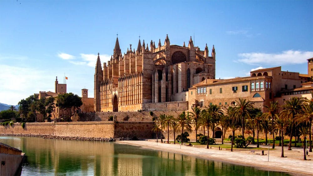 the Cathedral in Palma de Mallorca